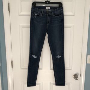 PAIGE Distressed Jeggings - EUC‼️